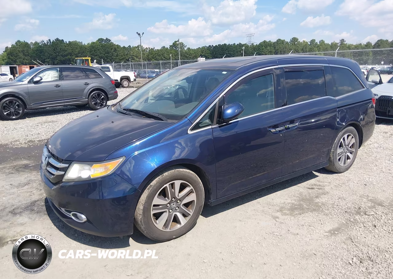 2014 Honda Odyssey Touring-Touring Elite VIN:5FNRL5H95EB064672 - 2