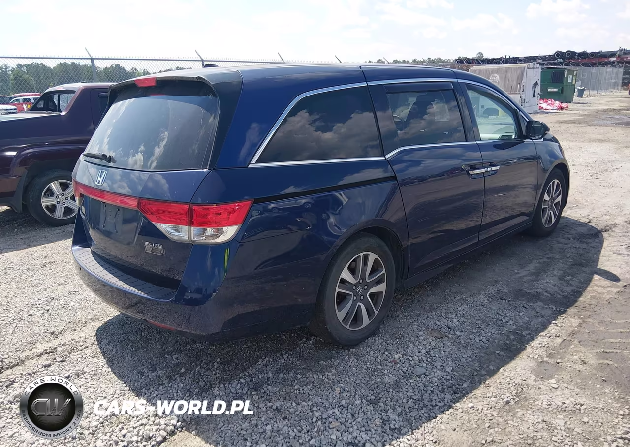2014 Honda Odyssey Touring-Touring Elite VIN:5FNRL5H95EB064672 - 4