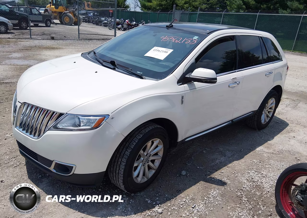 2012 Lincoln Mkx VIN:2LMDJ8JK0CBL05403 - 2