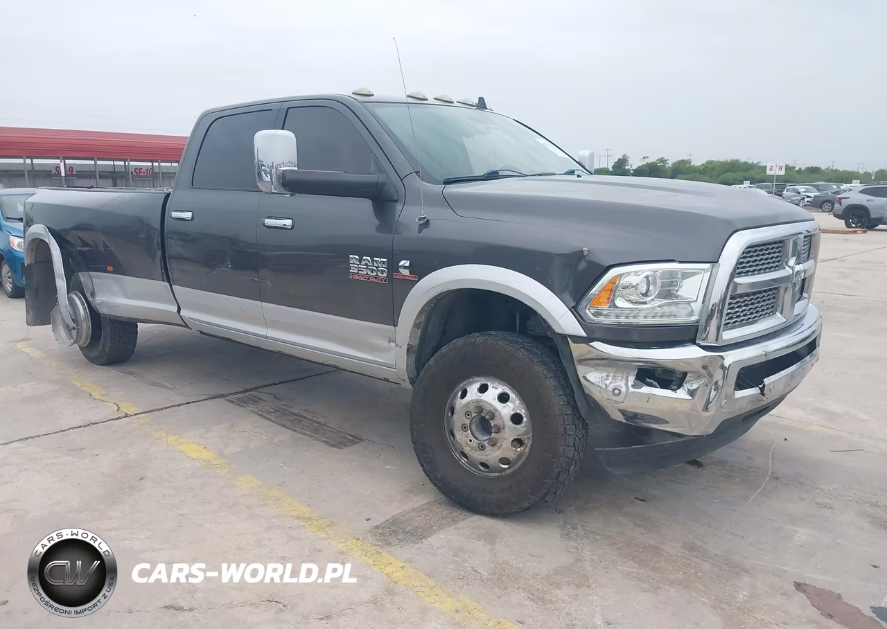 2018 Ram 3500 Laramie 4X4 8' Box
