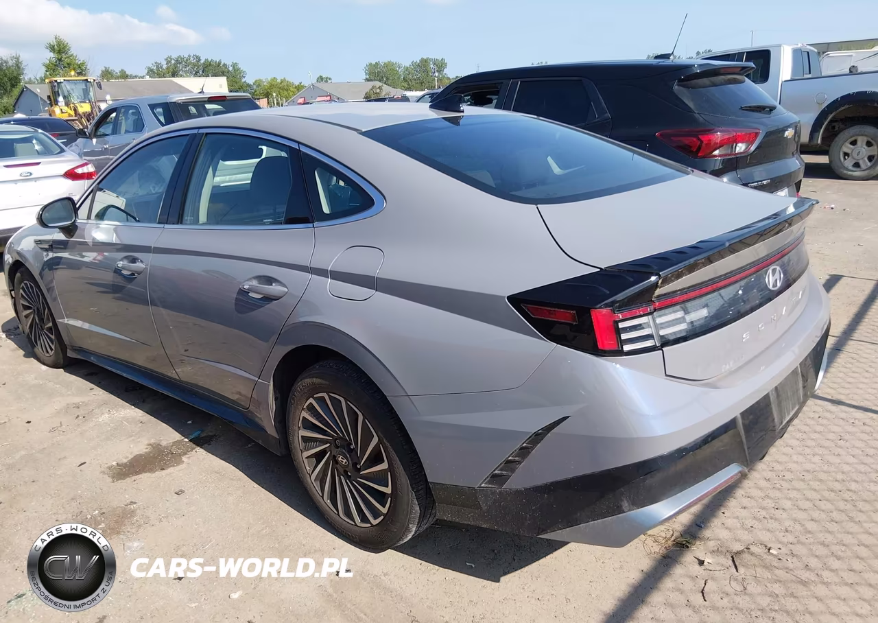 2025 Hyundai Sonata Hybrid Sel VIN:KMHL34JJ4SA104096 - 3