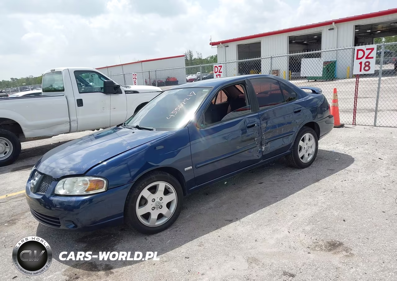 2006 Nissan Sentra 1.8S VIN:3N1CB51D96L634542 - 2