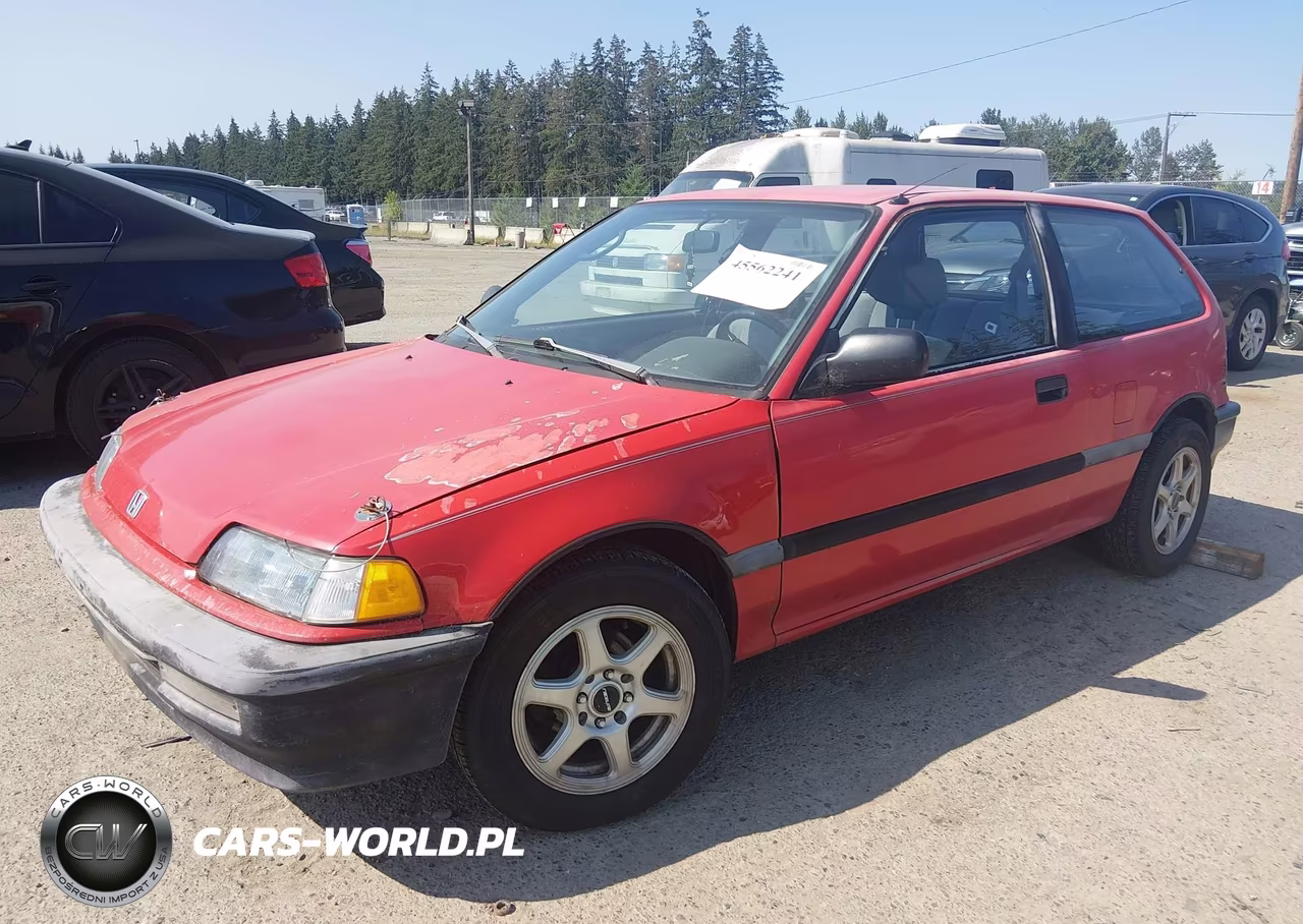 1988 Honda Civic Dx VIN:2HGED6452JH508519 - 2