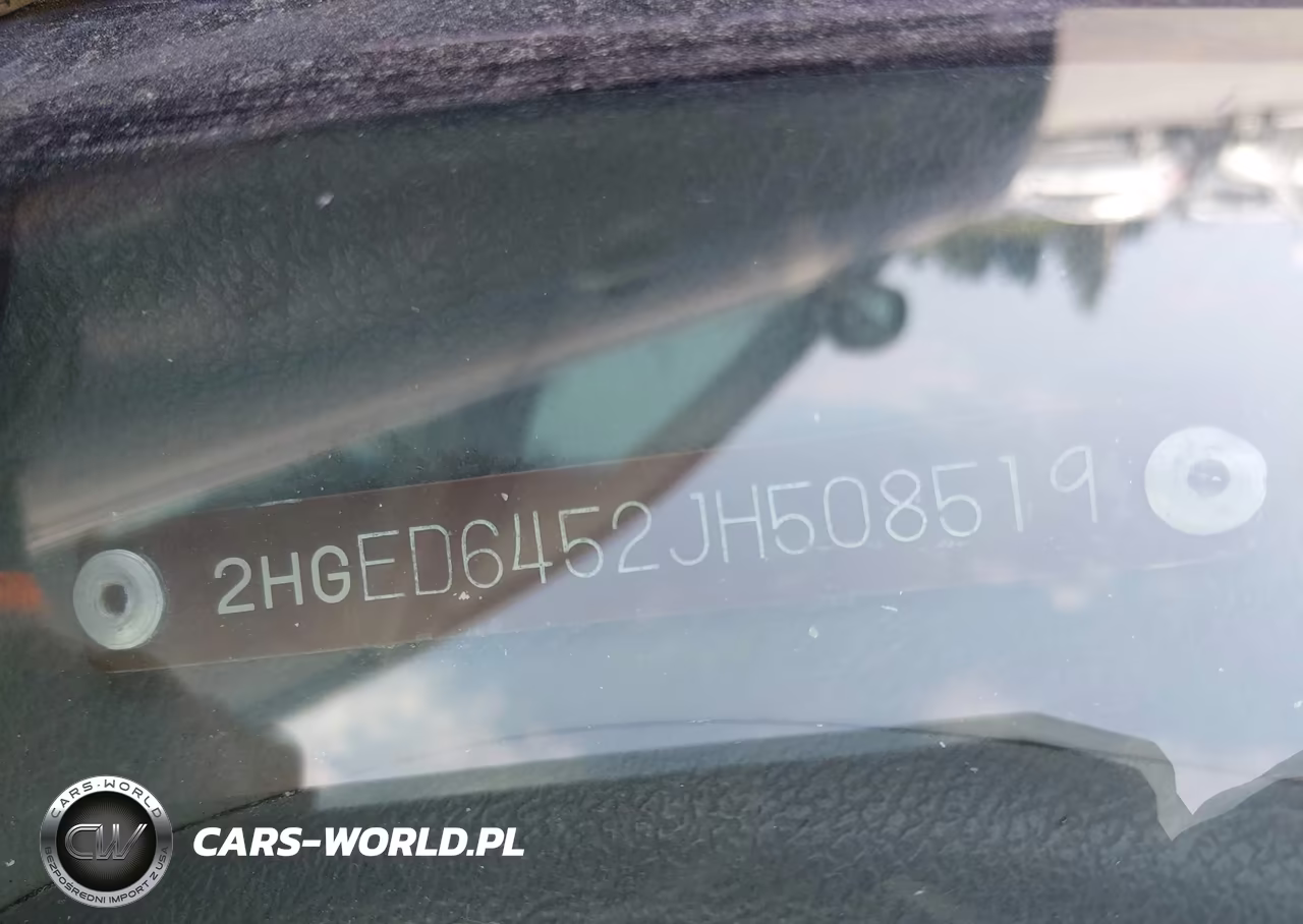 1988 Honda Civic Dx VIN:2HGED6452JH508519 - 9