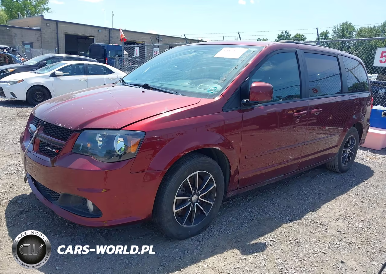 2017 Dodge Grand Caravan Gt VIN:2C4RDGEG7HR740348 - 2