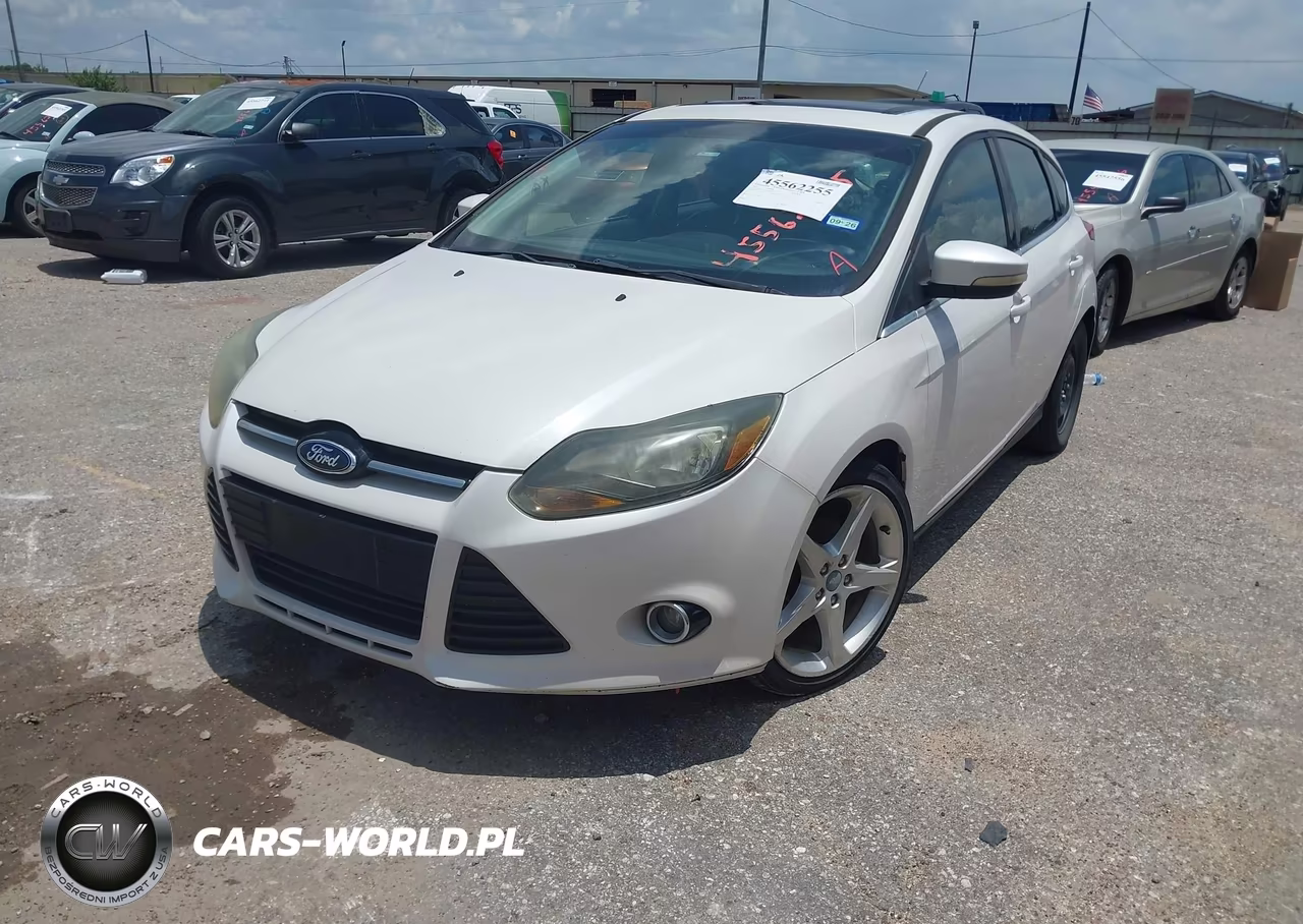2013 Ford Focus Titanium VIN:1FADP3N21DL169625 - 2