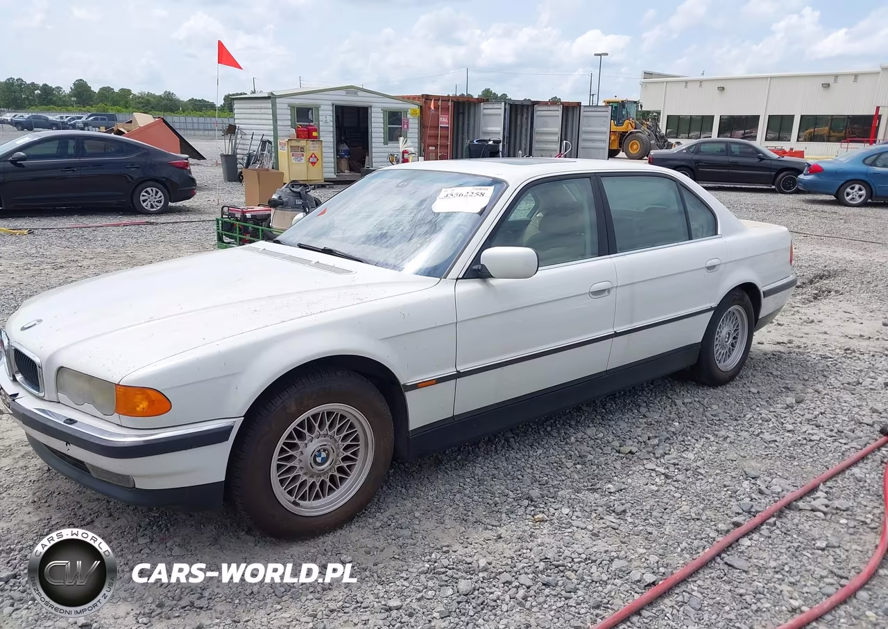 2000 BMW 740Il VIN:WBAGH8343YDP12881 - 2
