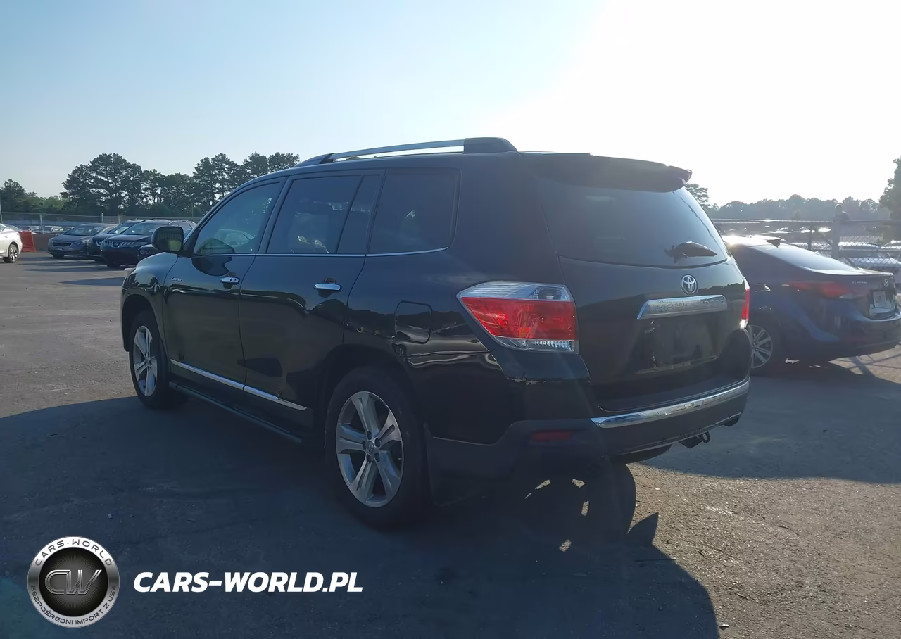 2013 Toyota Highlander Limited V6 VIN:5TDYK3EH1DS126223 - 3