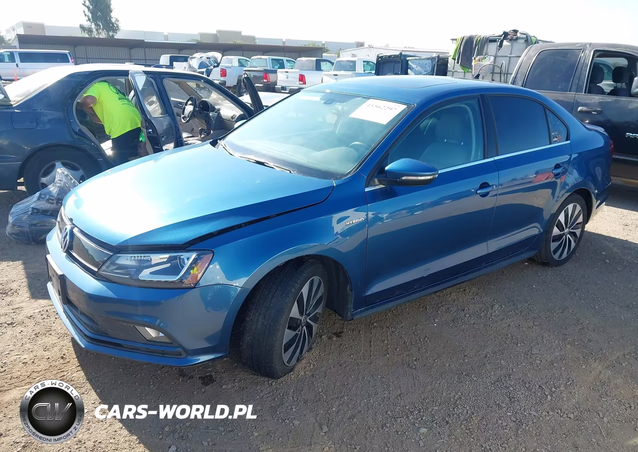 2016 Volkswagen Jetta Hybrid Sel Premium VIN:3VW637AJ6GM215811 - 2