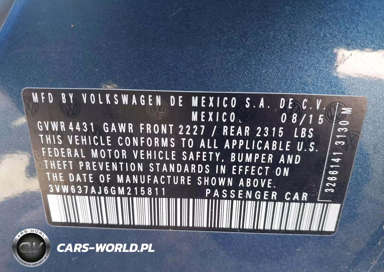 2016 Volkswagen Jetta Hybrid Sel Premium VIN:3VW637AJ6GM215811 - 9