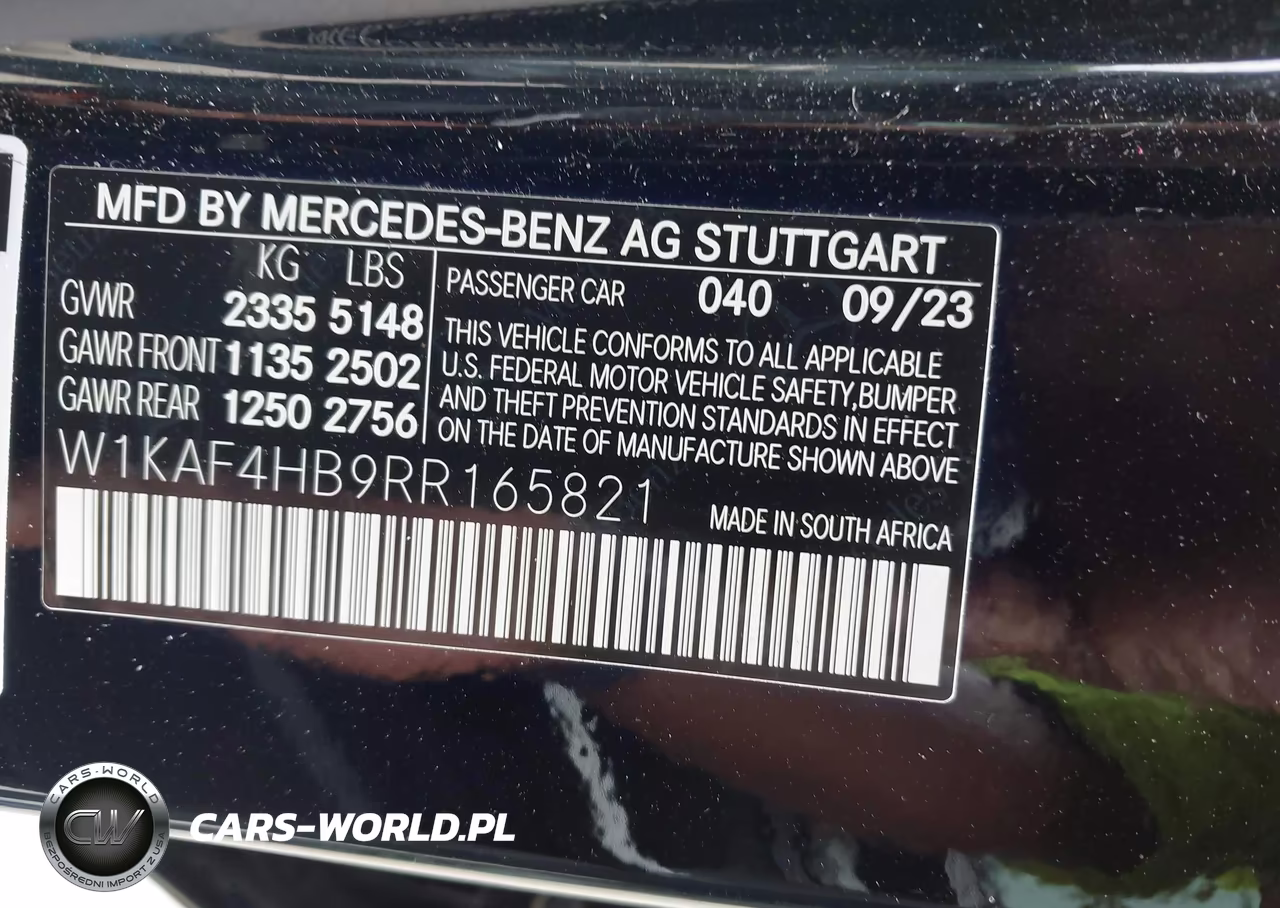 2024 Mercedes-Benz C 300 VIN:W1KAF4HB9RR165821 - 9