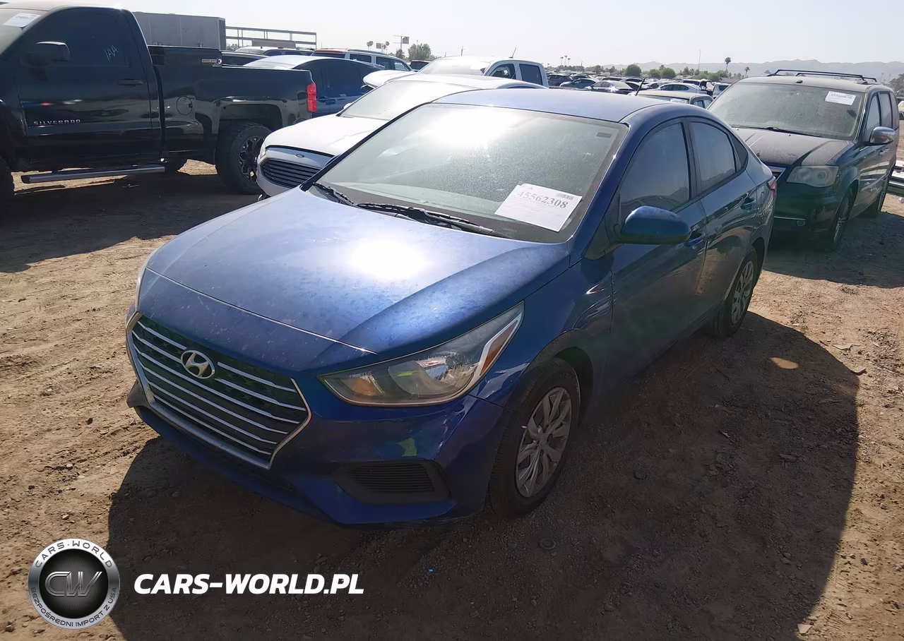 2020 Hyundai Accent Se VIN:3KPC24A62LE090815 - 2