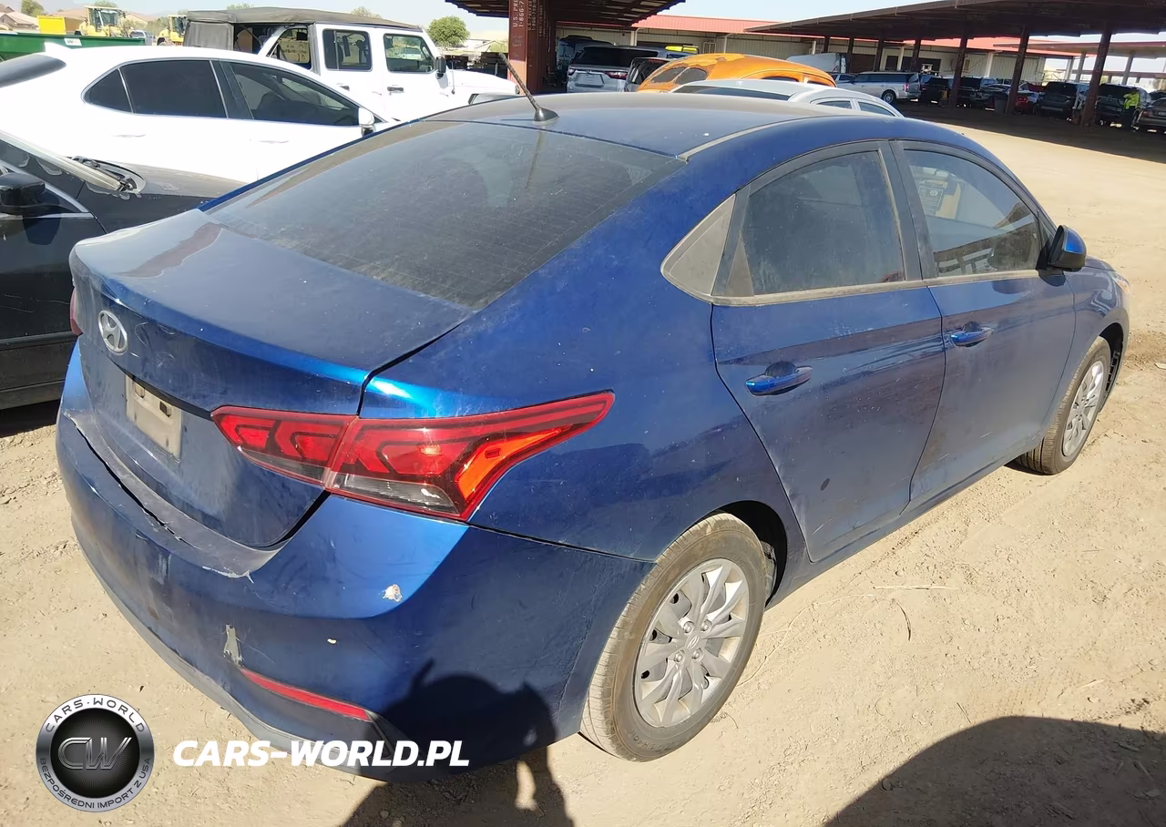 2020 Hyundai Accent Se VIN:3KPC24A62LE090815 - 4