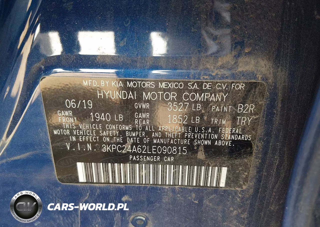2020 Hyundai Accent Se VIN:3KPC24A62LE090815 - 9