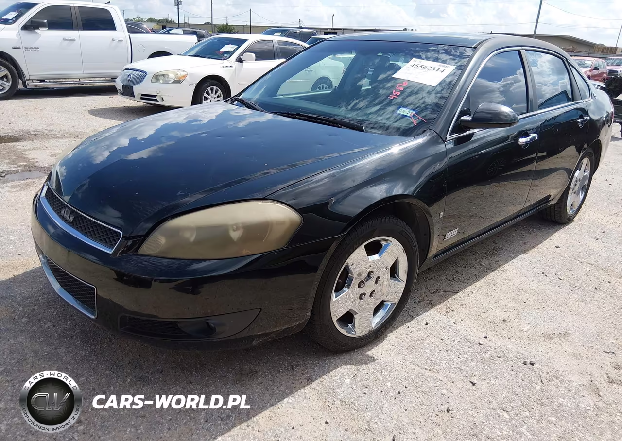 2008 Chevrolet Impala Ss VIN:2G1WD58C889168005 - 2