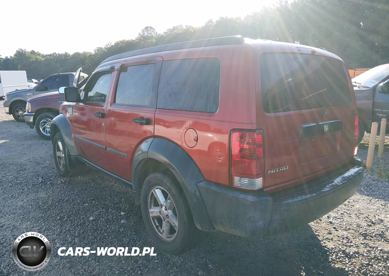 2007 Dodge Nitro Sxt VIN:1D8GT28K47W591742 - 3