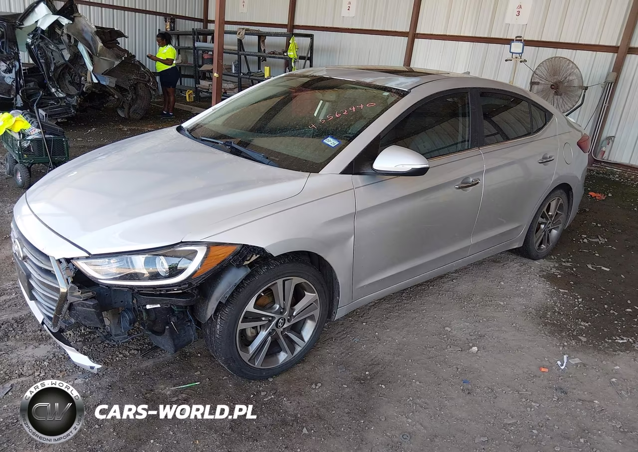 2017 Hyundai Elantra Limited VIN:5NPD84LF0HH047481 - 2