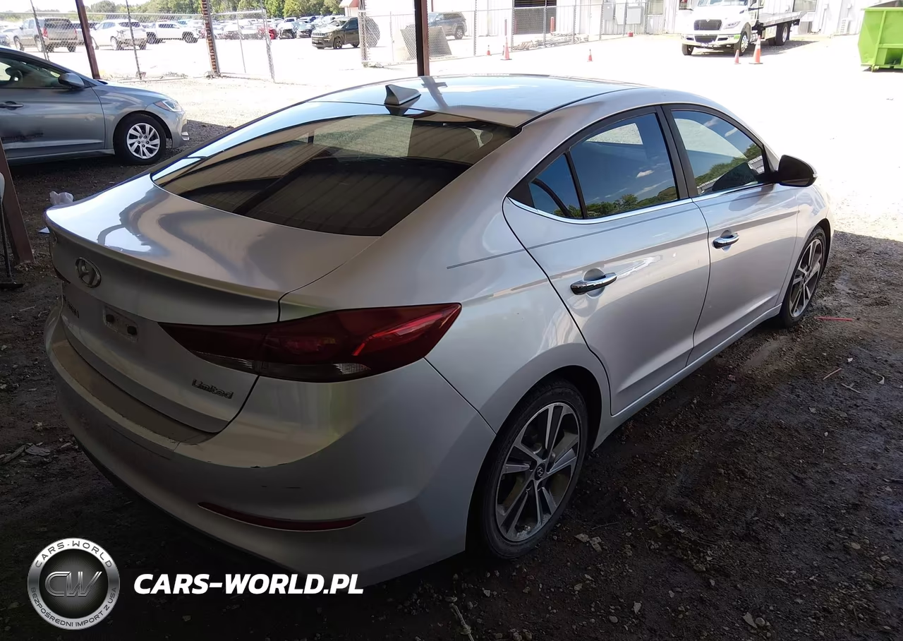 2017 Hyundai Elantra Limited VIN:5NPD84LF0HH047481 - 4
