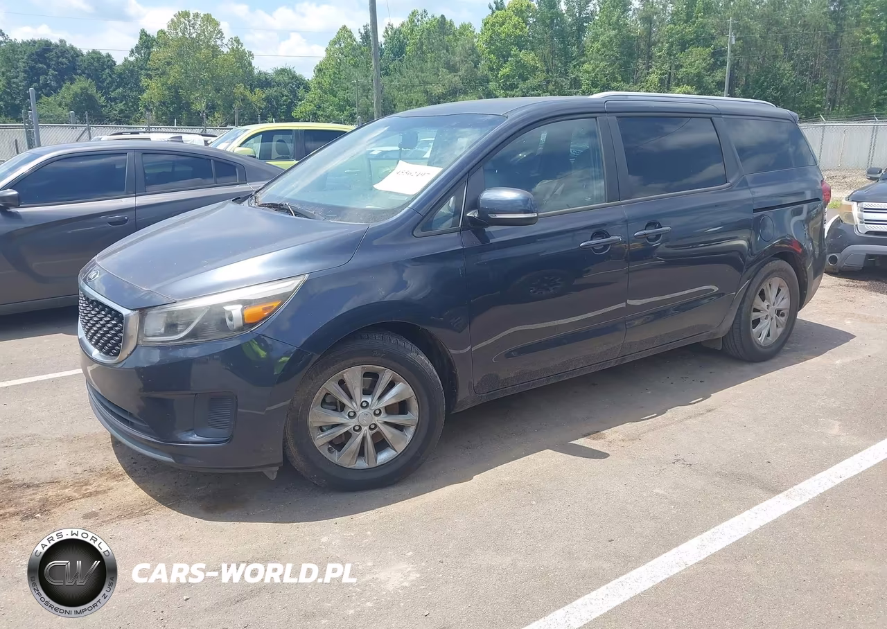 2016 Kia Sedona Lx VIN:KNDMB5C14G6105662 - 2