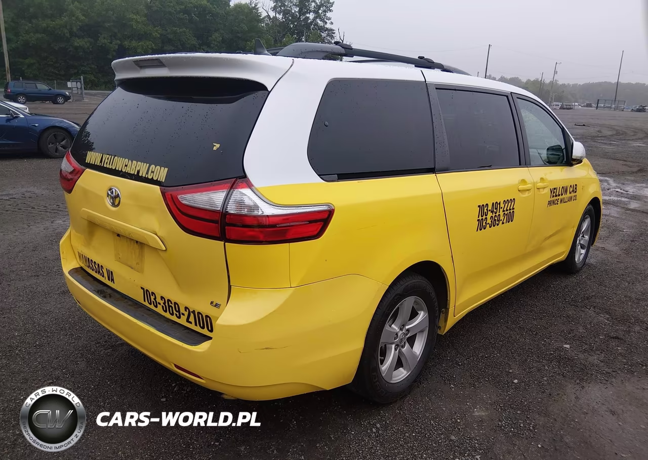 2017 Toyota Sienna Le 8 Passenger VIN:5TDKZ3DC7HS767941 - 4