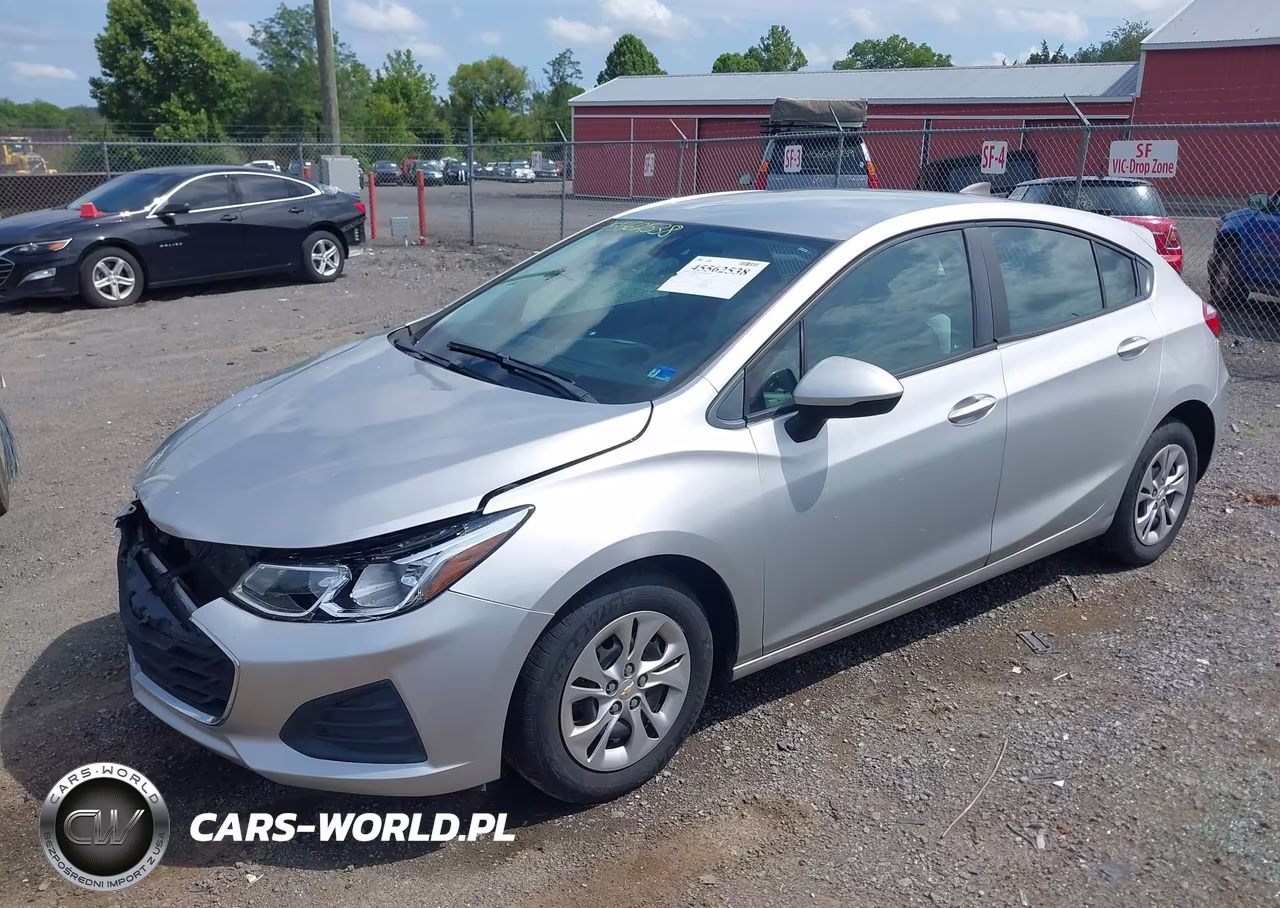 2019 Chevrolet Cruze Ls VIN:3G1BC6SM6KS611416 - 2
