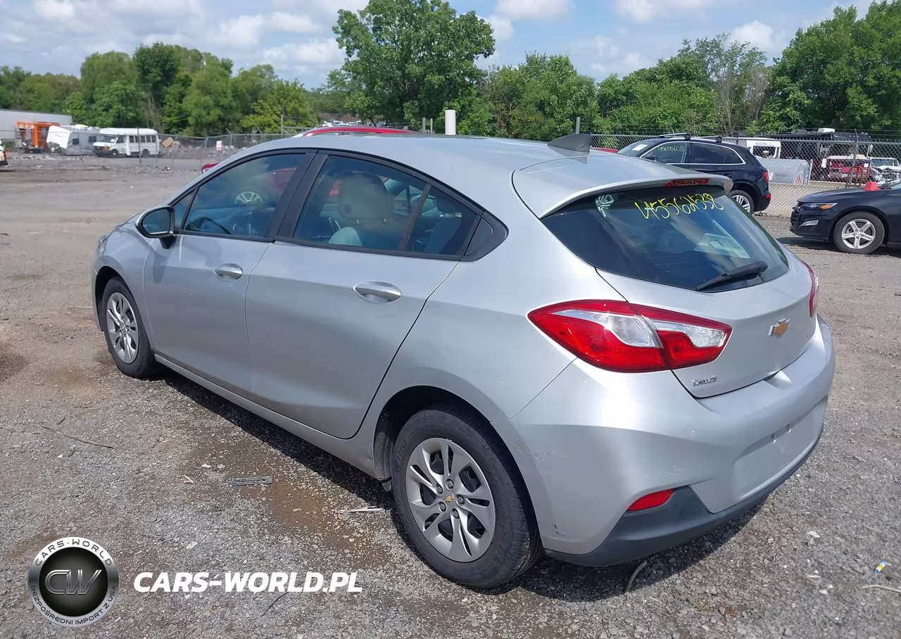 2019 Chevrolet Cruze Ls VIN:3G1BC6SM6KS611416 - 3