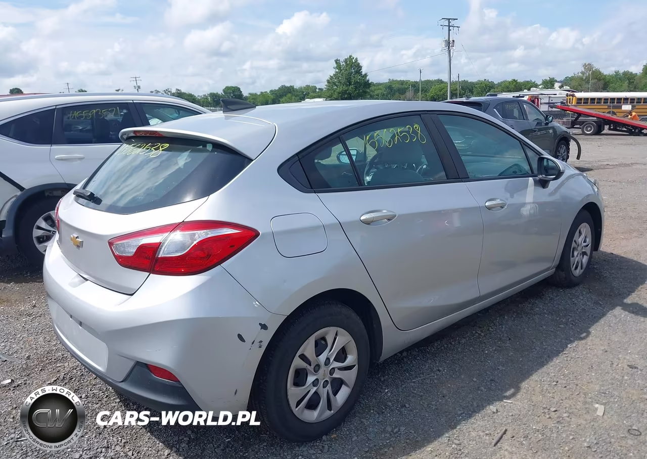 2019 Chevrolet Cruze Ls VIN:3G1BC6SM6KS611416 - 4