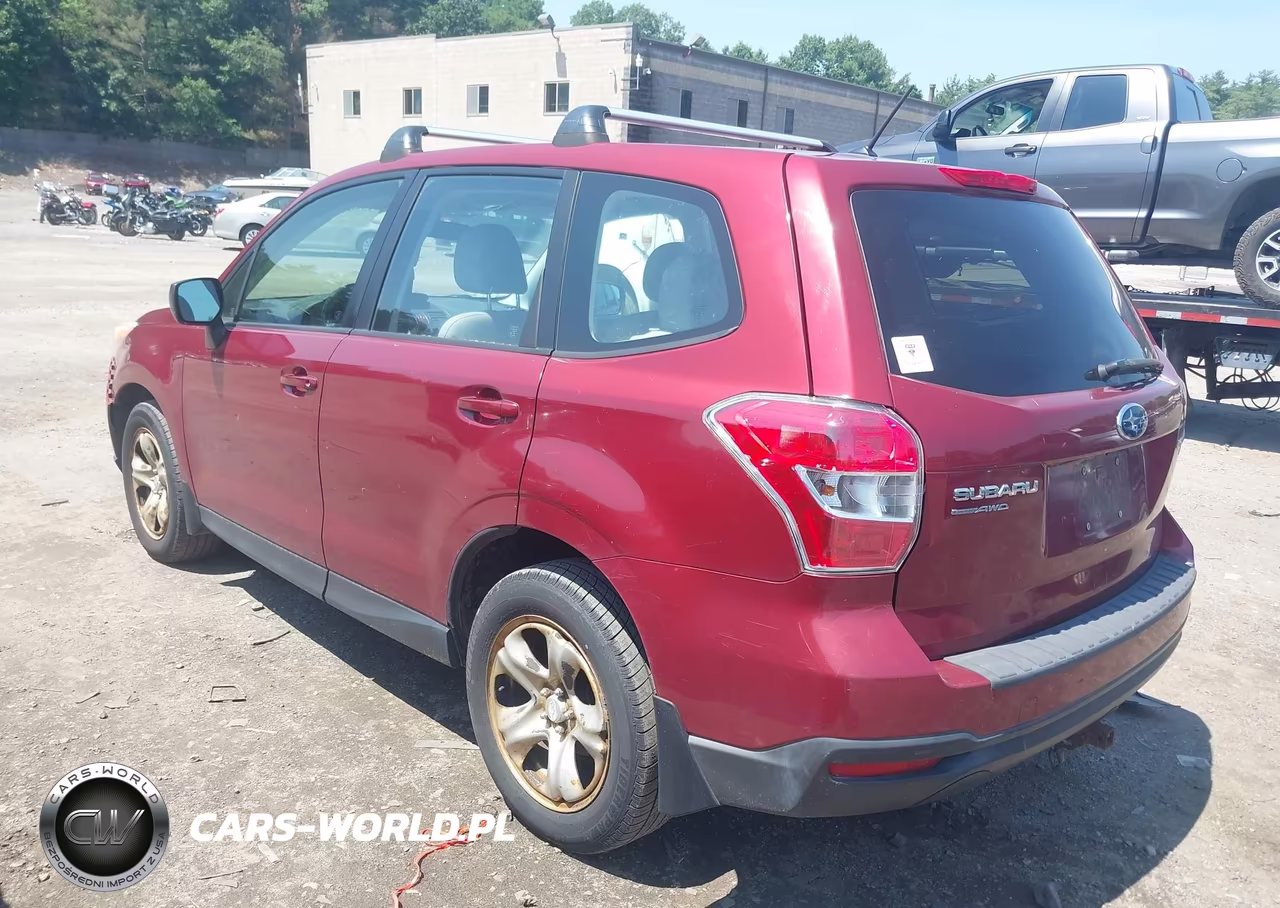 2014 Subaru Forester 2.5I VIN:JF2SJAAC2EH405002 - 3