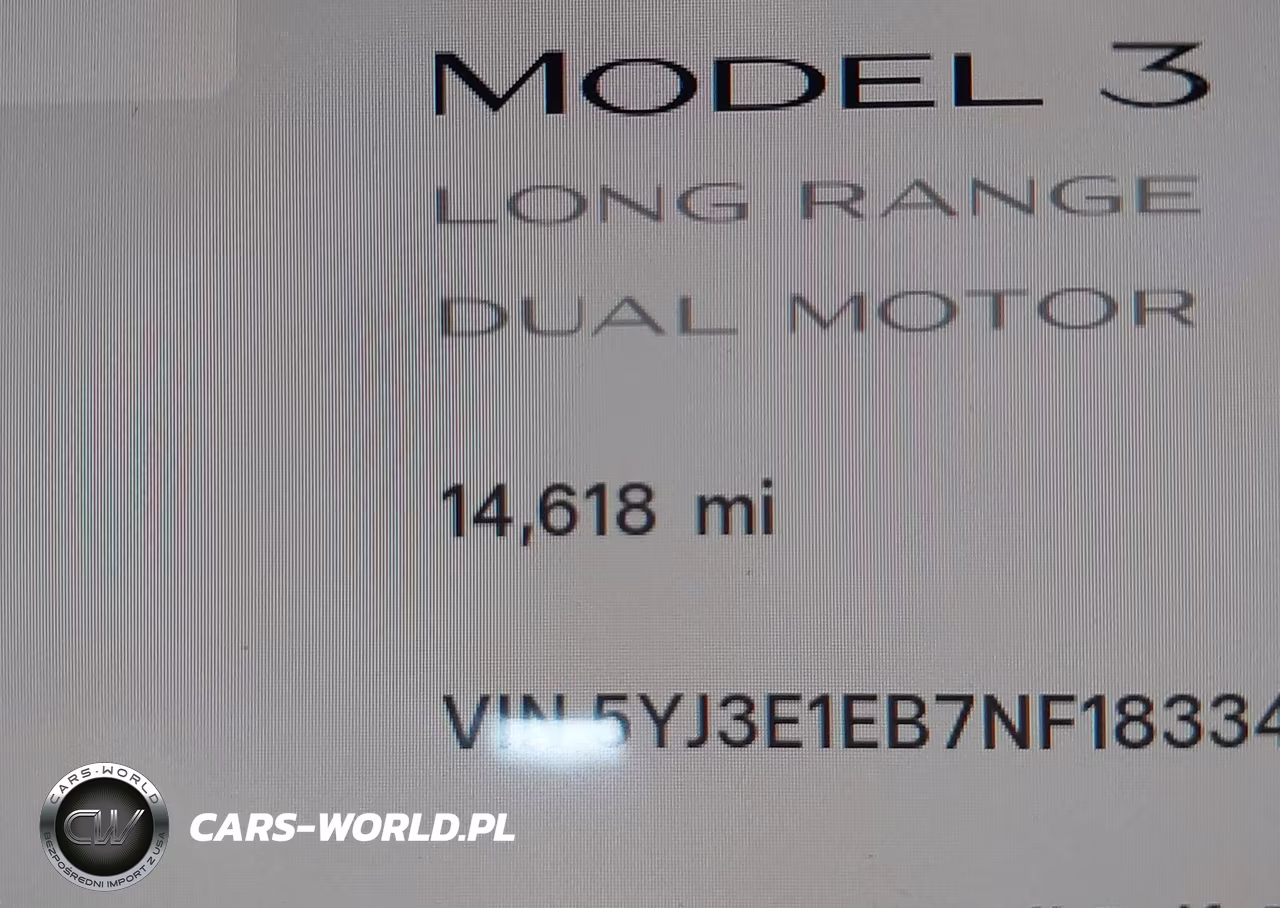 2022 Tesla Model 3 Long Range Dual Motor All-Wheel Drive VIN:5YJ3E1EB7NF183341 - 15