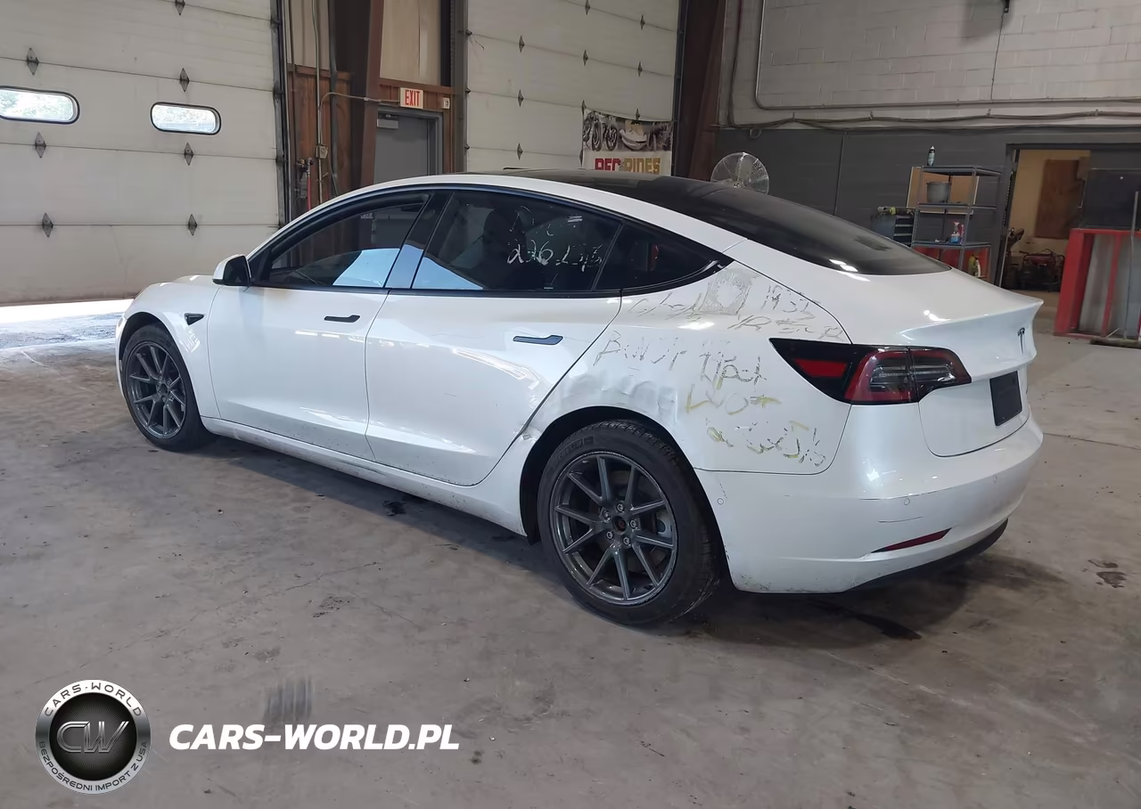 2022 Tesla Model 3 Long Range Dual Motor All-Wheel Drive VIN:5YJ3E1EB7NF183341 - 3