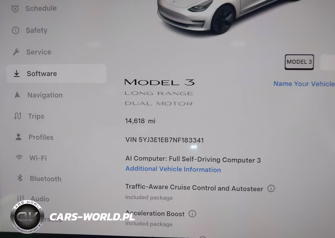 2022 Tesla Model 3 Long Range Dual Motor All-Wheel Drive VIN:5YJ3E1EB7NF183341 - 7