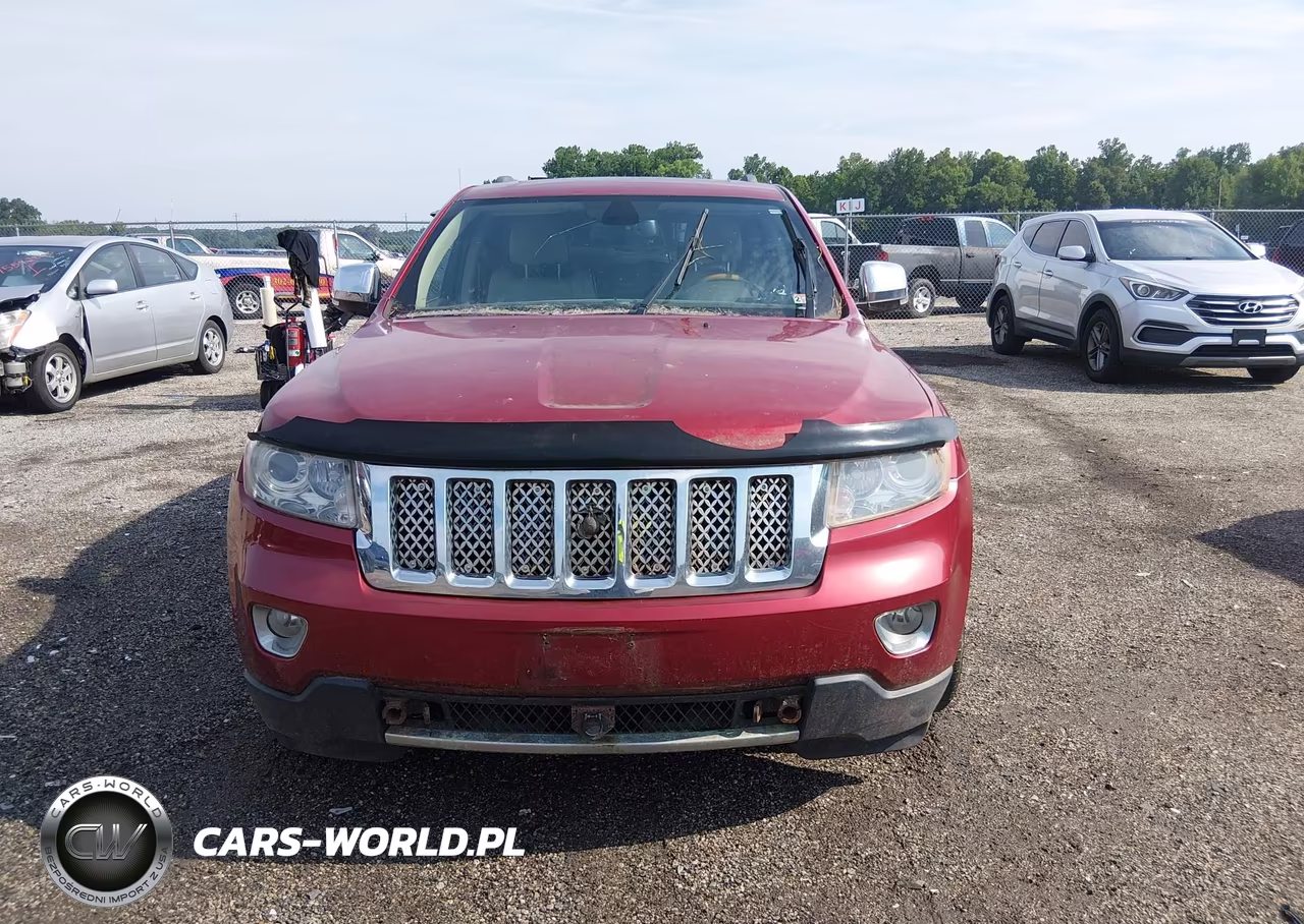 2012 Jeep Grand Cherokee Overland VIN:1C4RJFCG4CC315144 - 12