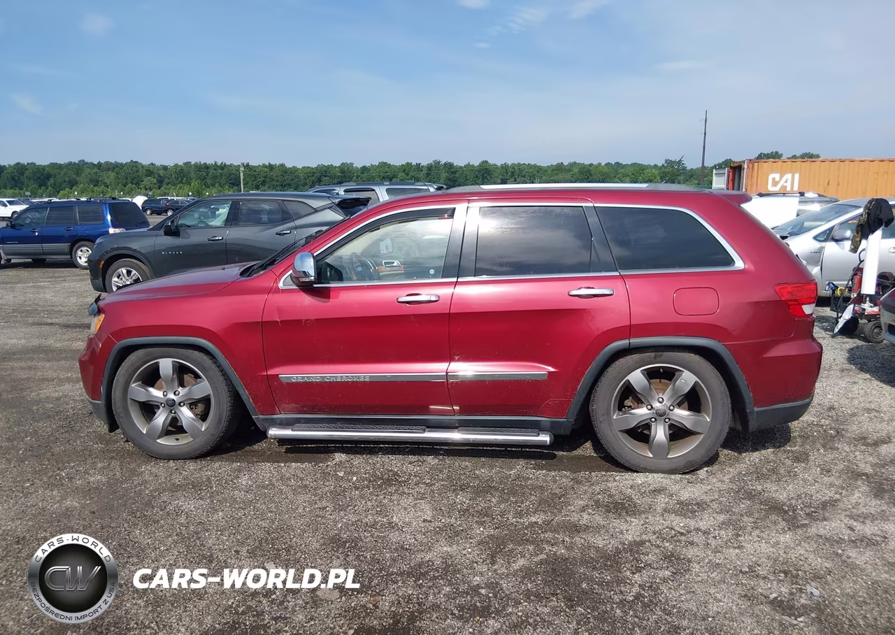 2012 Jeep Grand Cherokee Overland VIN:1C4RJFCG4CC315144 - 14
