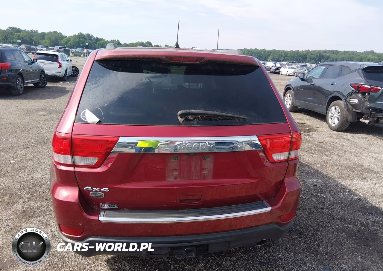 2012 Jeep Grand Cherokee Overland VIN:1C4RJFCG4CC315144 - 16