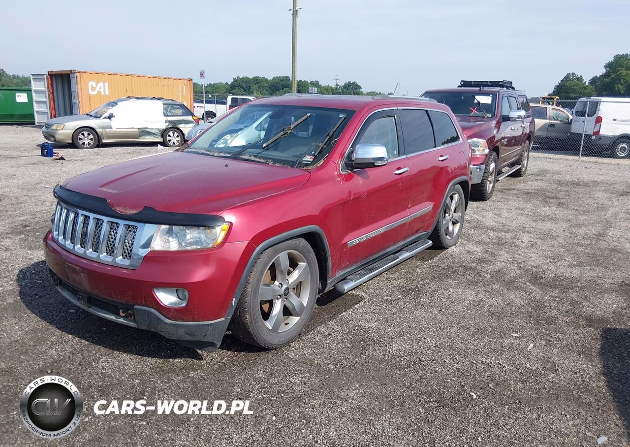 2012 Jeep Grand Cherokee Overland VIN:1C4RJFCG4CC315144 - 2