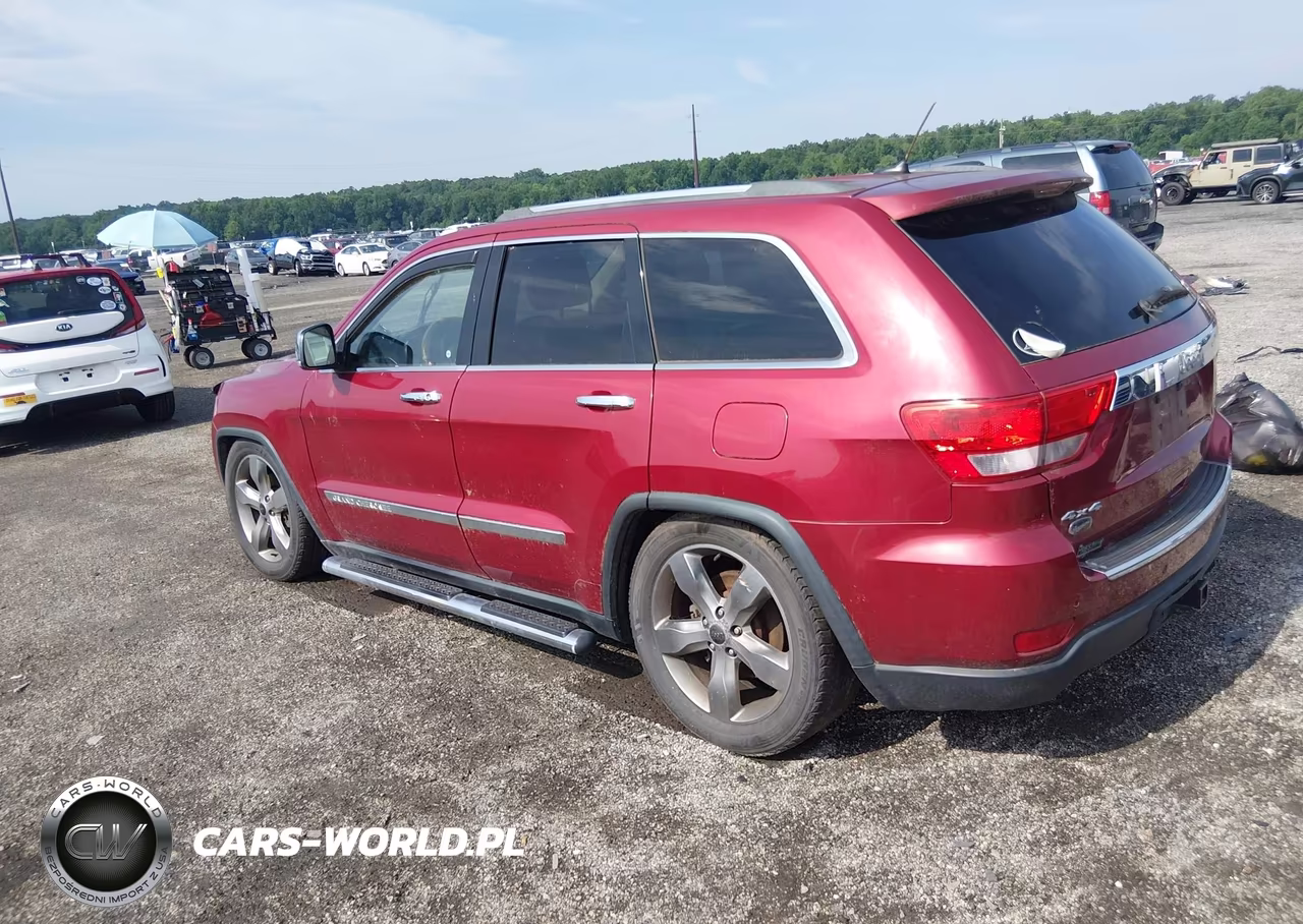 2012 Jeep Grand Cherokee Overland VIN:1C4RJFCG4CC315144 - 3