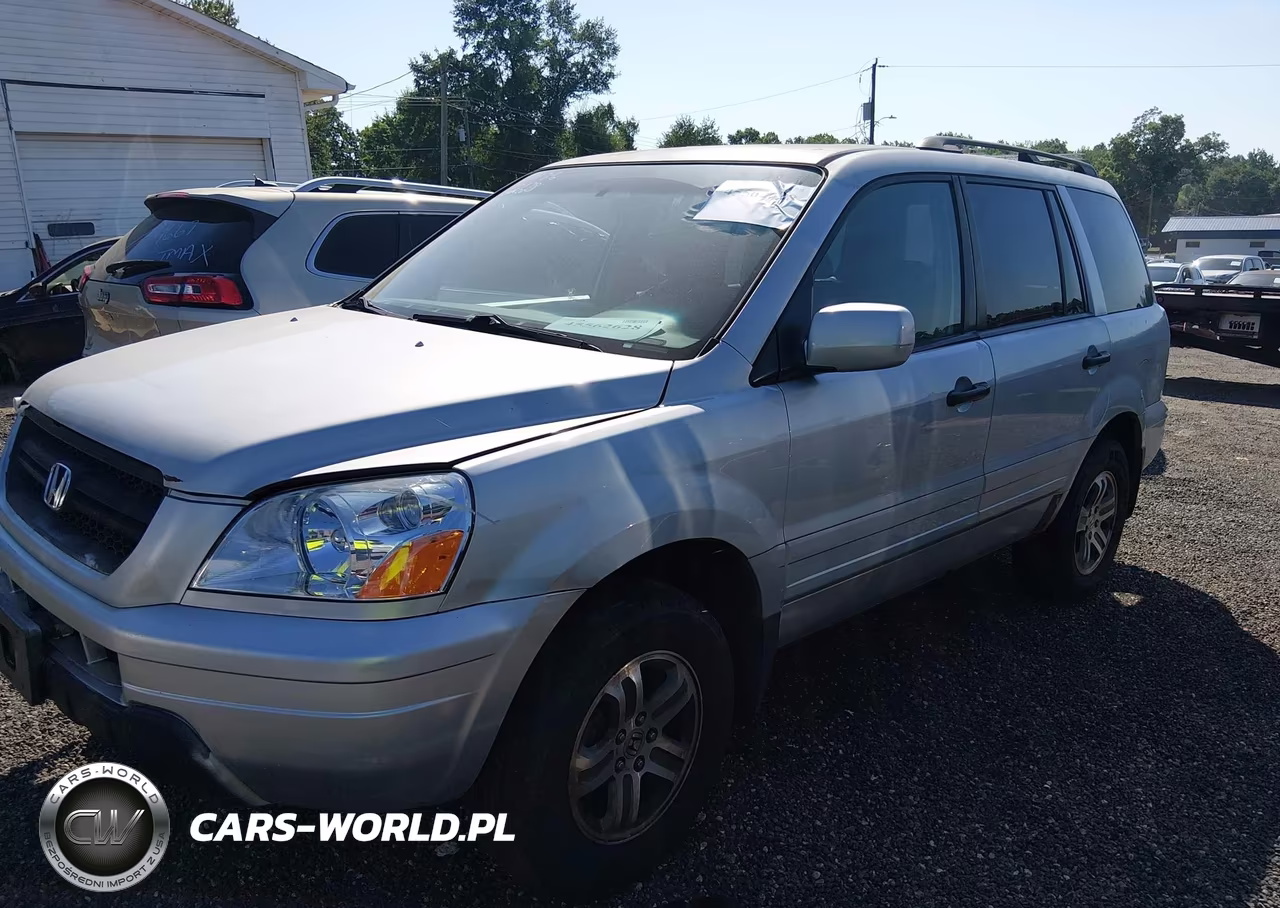 2004 Honda Pilot Ex-L VIN:2HKYF18534H567125 - 2