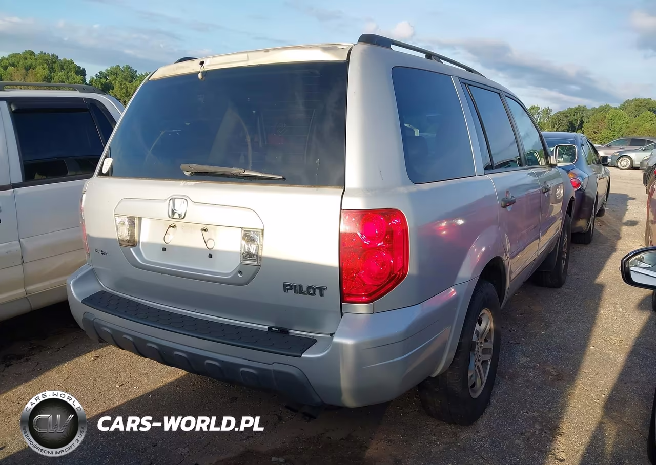 2004 Honda Pilot Ex-L VIN:2HKYF18534H567125 - 4