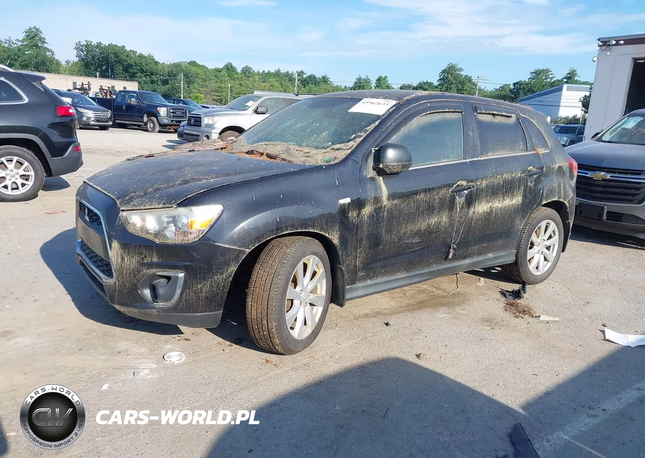 2014 Mitsubishi Outlander Sport Se VIN:4A4AR4AU7EE005735 - 2