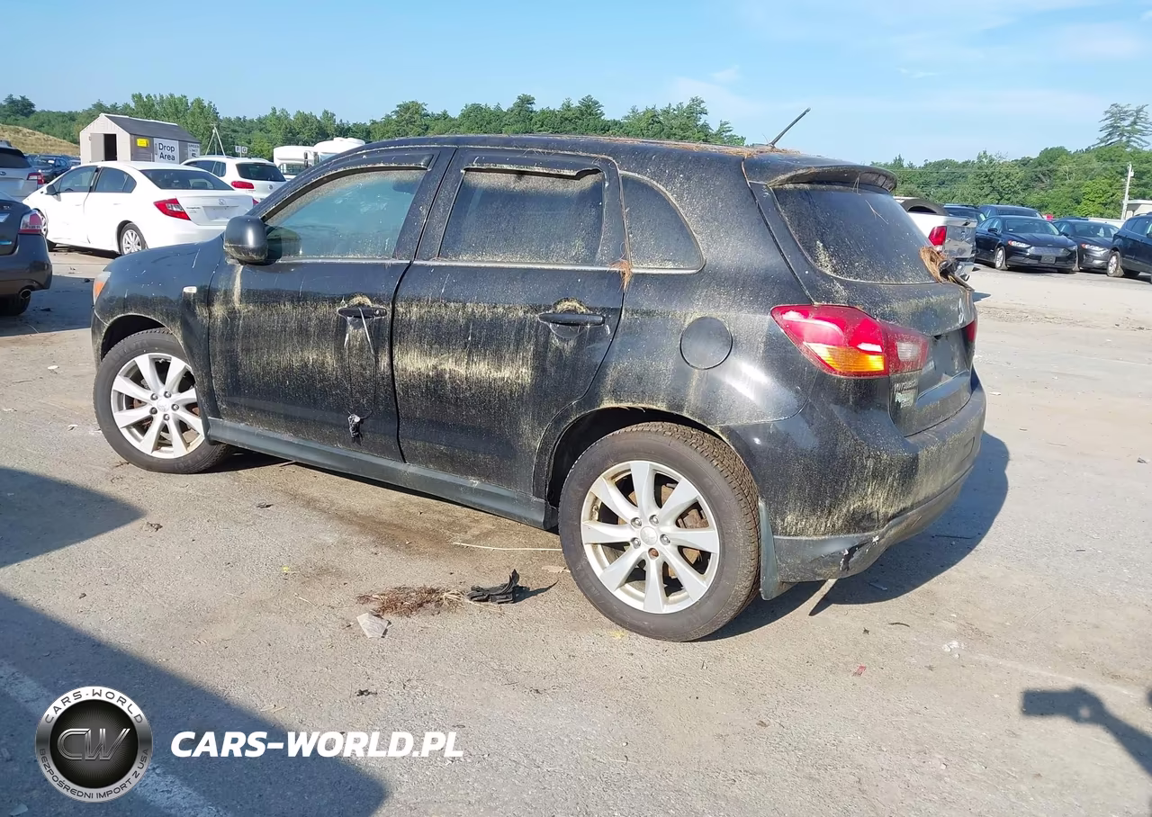 2014 Mitsubishi Outlander Sport Se VIN:4A4AR4AU7EE005735 - 3
