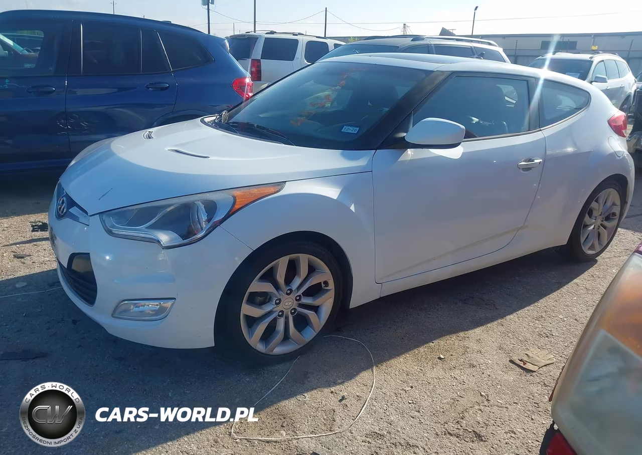 2013 Hyundai Veloster Base W-Black VIN:KMHTC6ADXDU118348 - 2