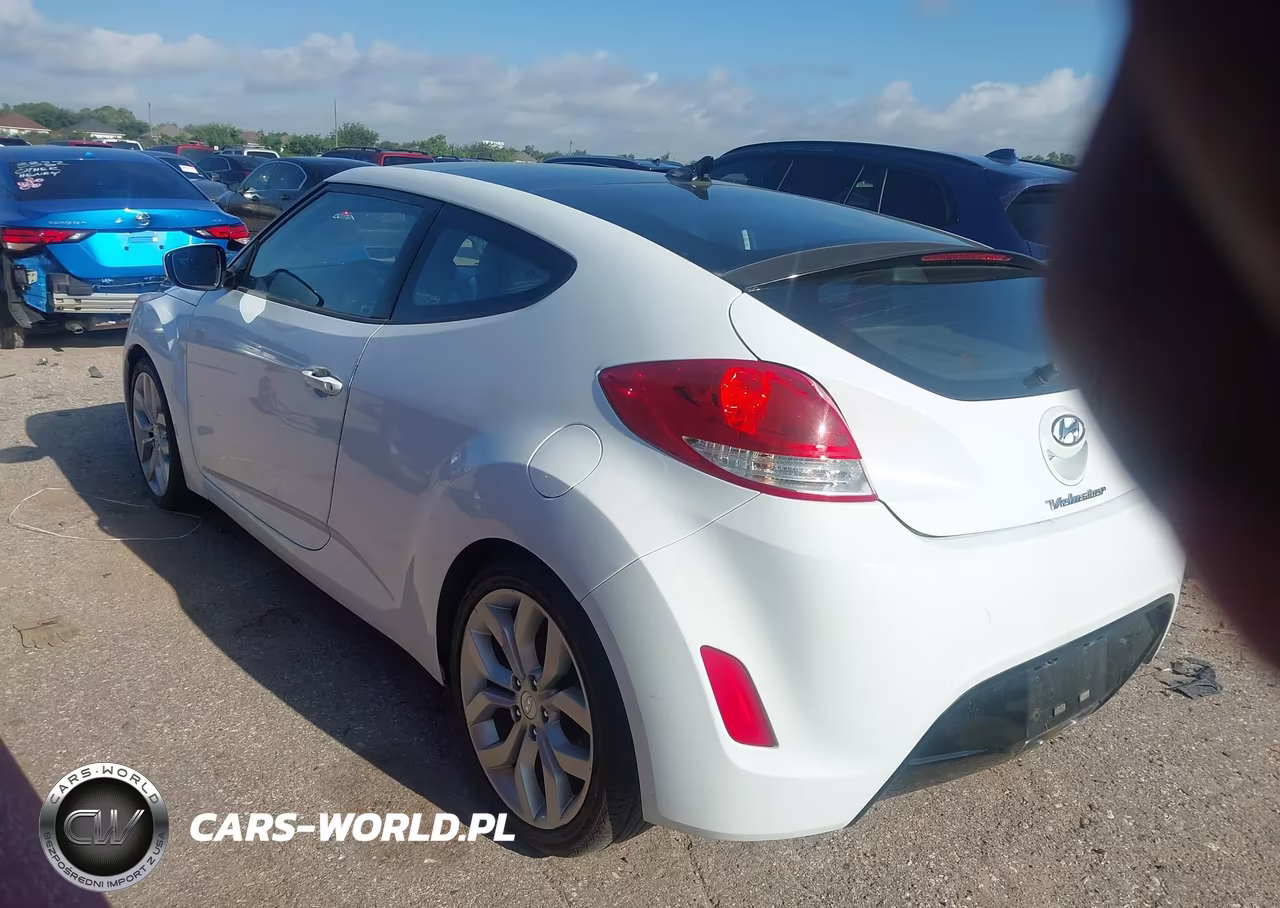 2013 Hyundai Veloster Base W-Black VIN:KMHTC6ADXDU118348 - 3