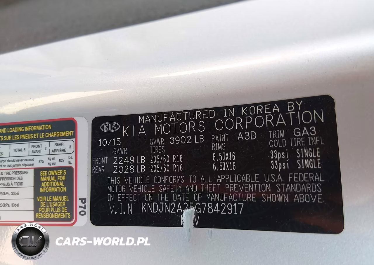 2016 Kia Soul ! VIN:KNDJN2A25G7842917 - 9