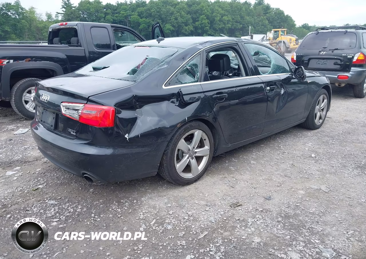 2012 Audi A6 3.0T Premium Plus VIN:WAUGGAFC1CN091088 - 4