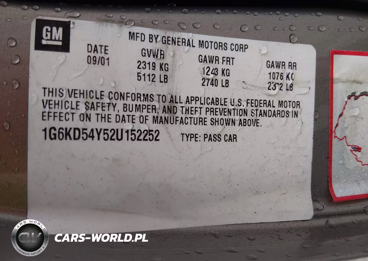 2002 Cadillac Deville VIN:1G6KD54Y52U152252 - 9