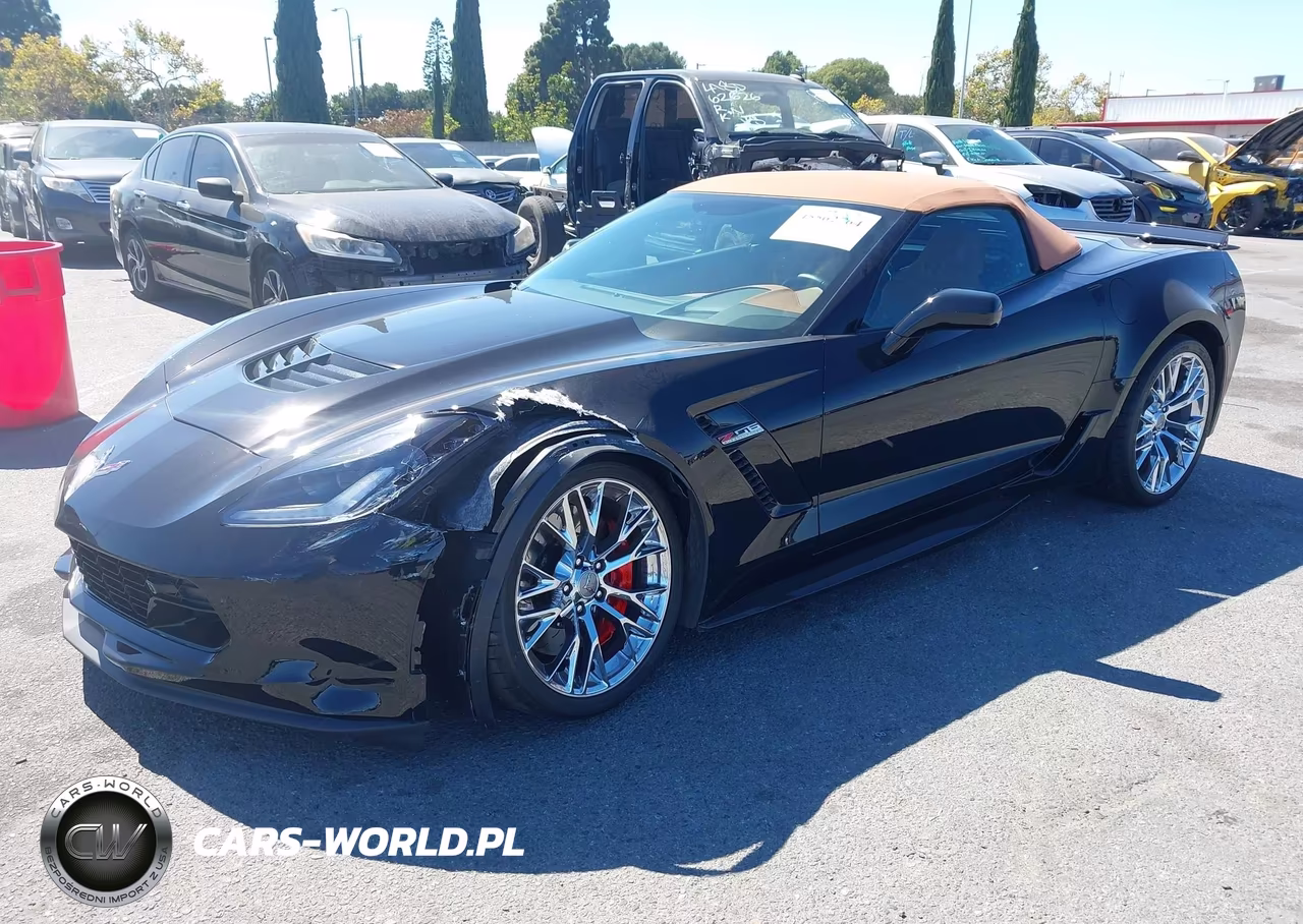 2019 Chevrolet Corvette Z06 VIN:1G1YR3D68K5606198 - 2