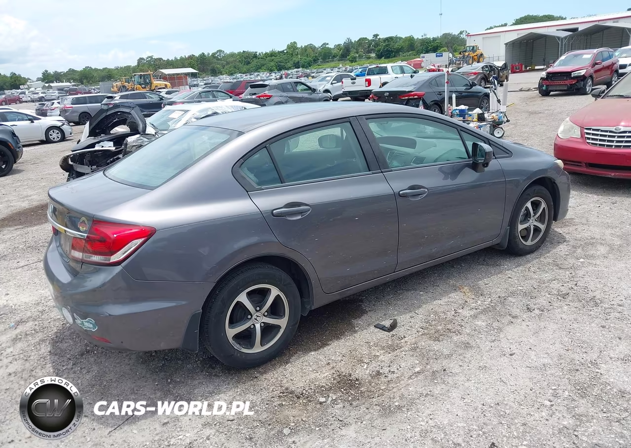 2015 Honda Civic Se VIN:19XFB2F75FE010785 - 4