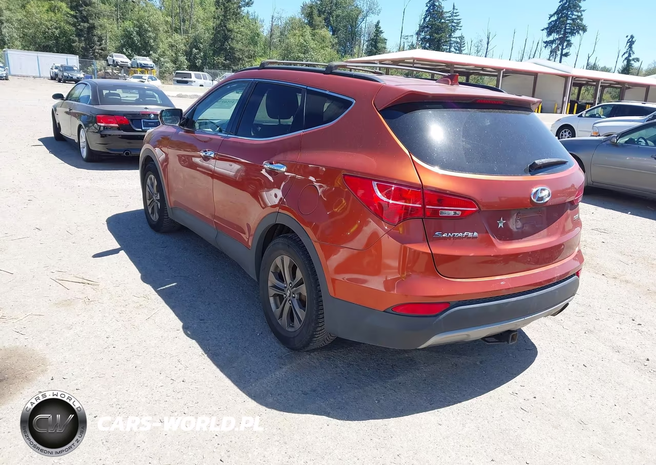 2013 Hyundai Santa Fe Sport VIN:5XYZUDLBXDG004587 - 3