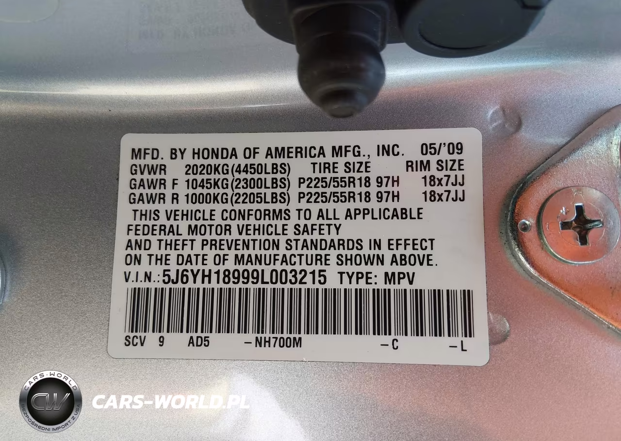 2009 Honda Element Sc VIN:5J6YH18999L003215 - 9