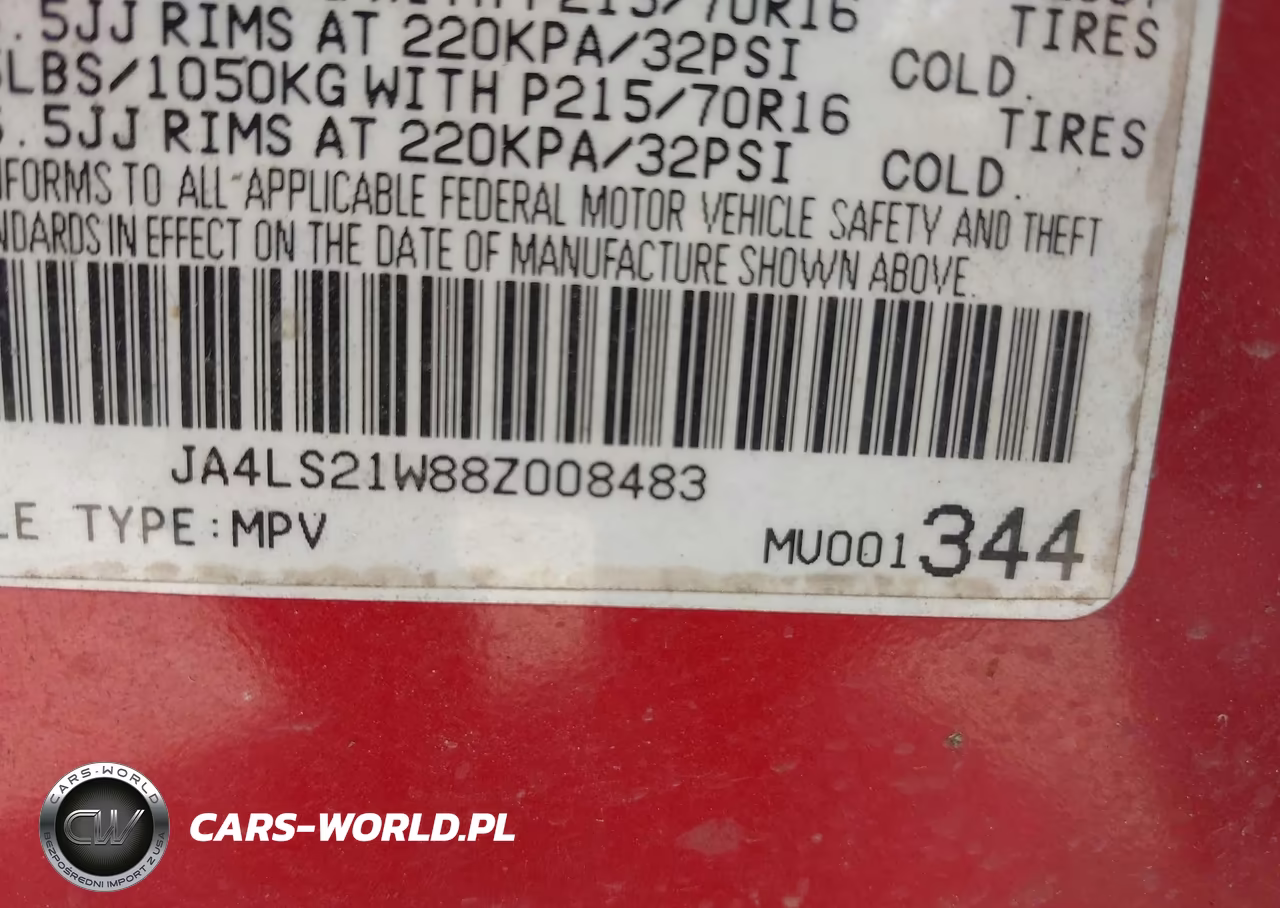2008 Mitsubishi Outlander Es VIN:JA4LS21W88Z008483 - 9